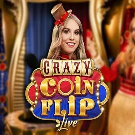 Crazy Coin Flip logo by Evolution X3bet casino