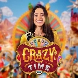 Crazy Time slot icon by Evolution, available at X3bet casino