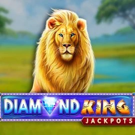 Enjoy Diamond King Jackpots by SpinPlay Games – logo hosted on x3bets.gr.com
