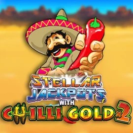 Stellar Jackpots with Chilli Gold x2 online game logo by Lightning Box Game on x3bets.gr.com