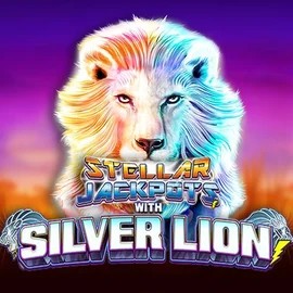 Stellar Jackpots with Silver Lion logo by Lightning Box Game at X3bet casino